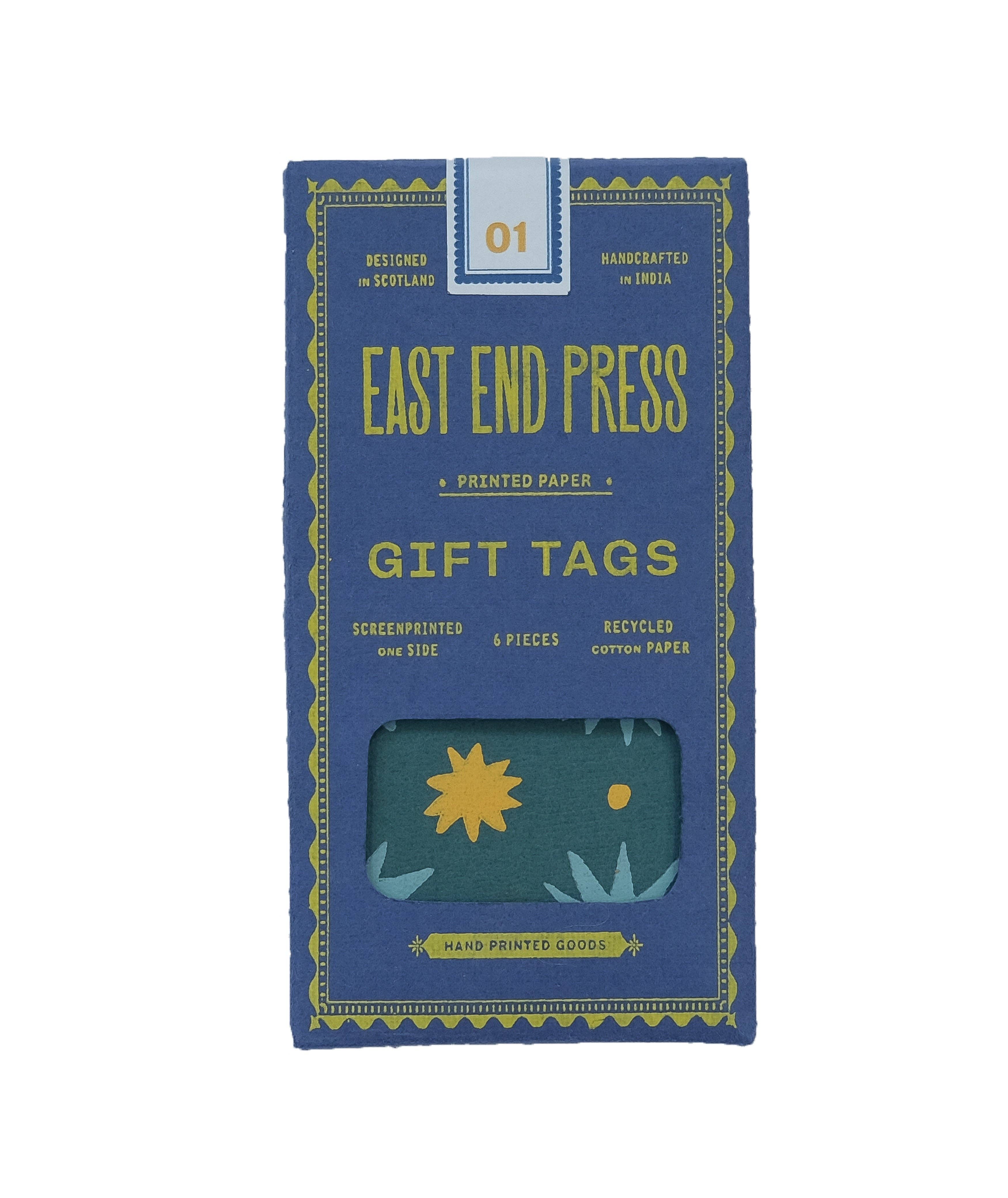 Cadeaulabels passend bij inpakpapier