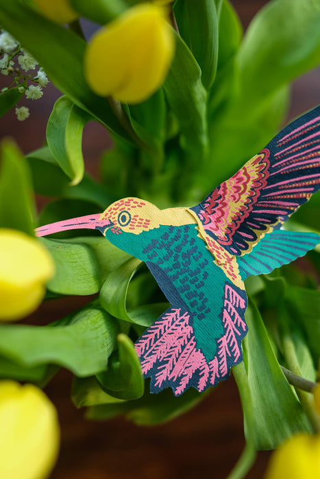 Hummingbird greeting card