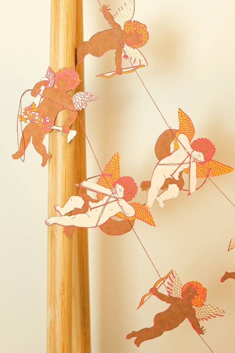 Cupid sewn garland