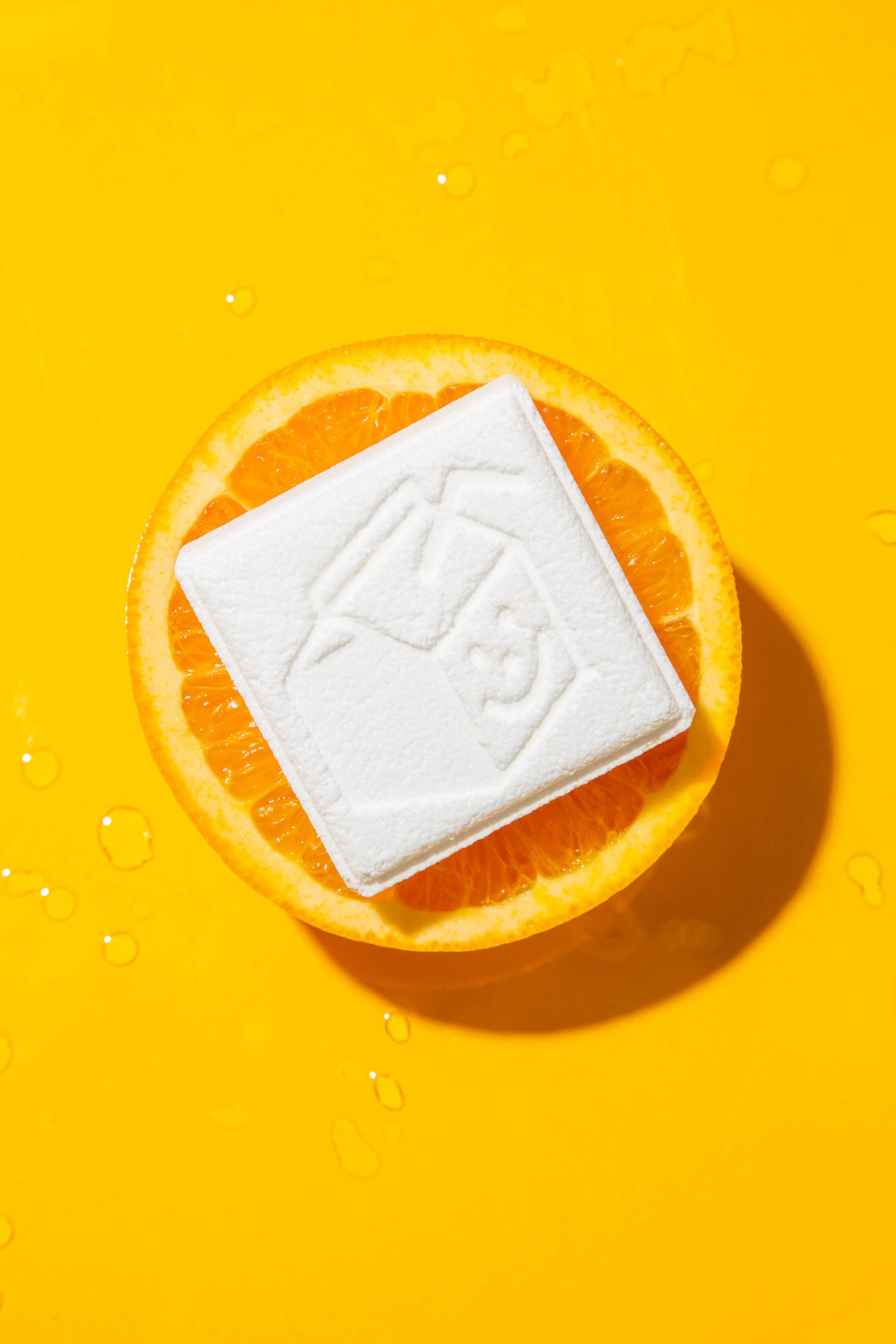 Douchestomers met etherische olie van citrusvruchten