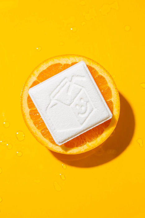 Douchestomers met etherische olie van citrusvruchten