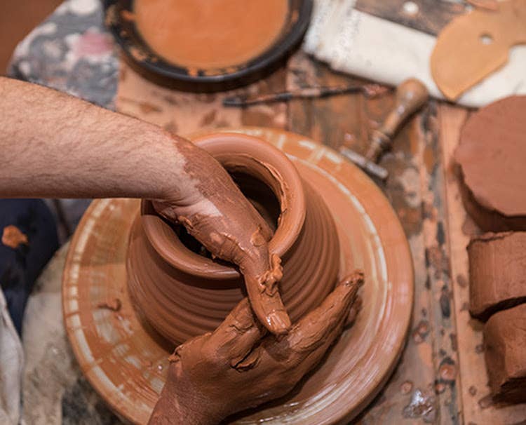 Traditionele kandelaar – wit