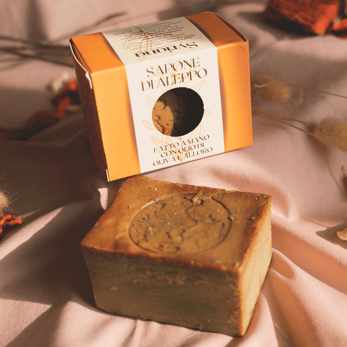 Mozaïek van Tradities: Aleppo Zeep met 1-20% Premium Laurier