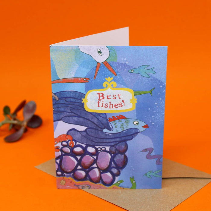 Best Fishes A6 wenskaart