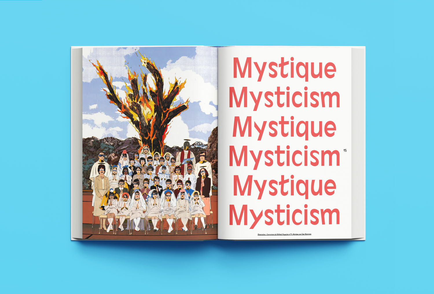 Detail van een illustratie in Super KIBLIND 4