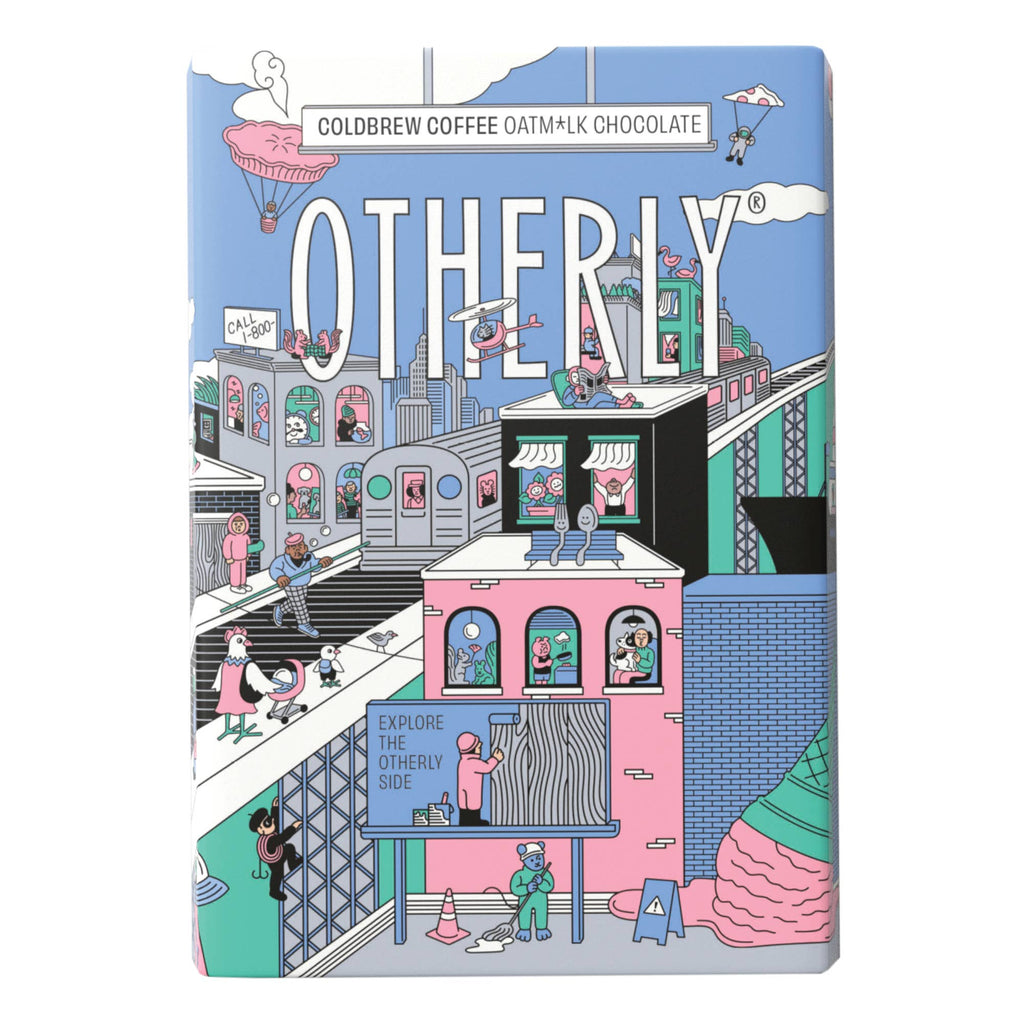 Otherly Cold Brew Coffee Oatm*lk chocoladereep van 120 g