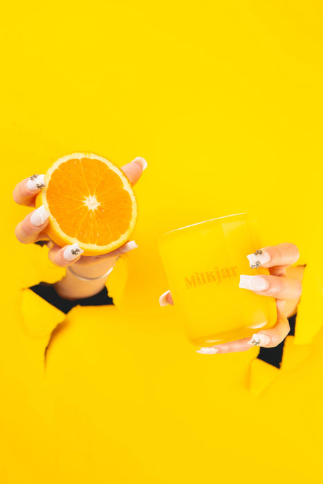 Citrus - Kaars met etherische olie en soja van 8 oz