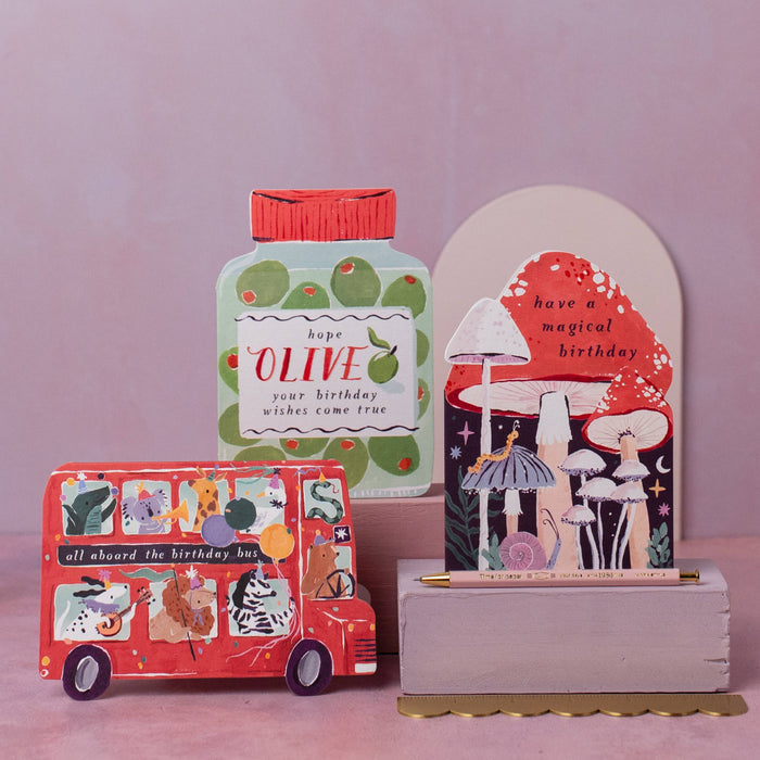 Olijven verjaardagskaart | Olive Jar verjaardagskaart