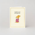 Schattig - Goudfolie - Mini-kaart door Richard Scarry