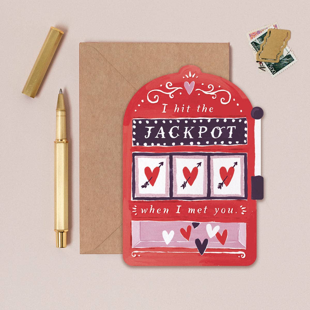 Jackpot Liefdeskaart | Jubileumkaarten | Valentijnskaarten