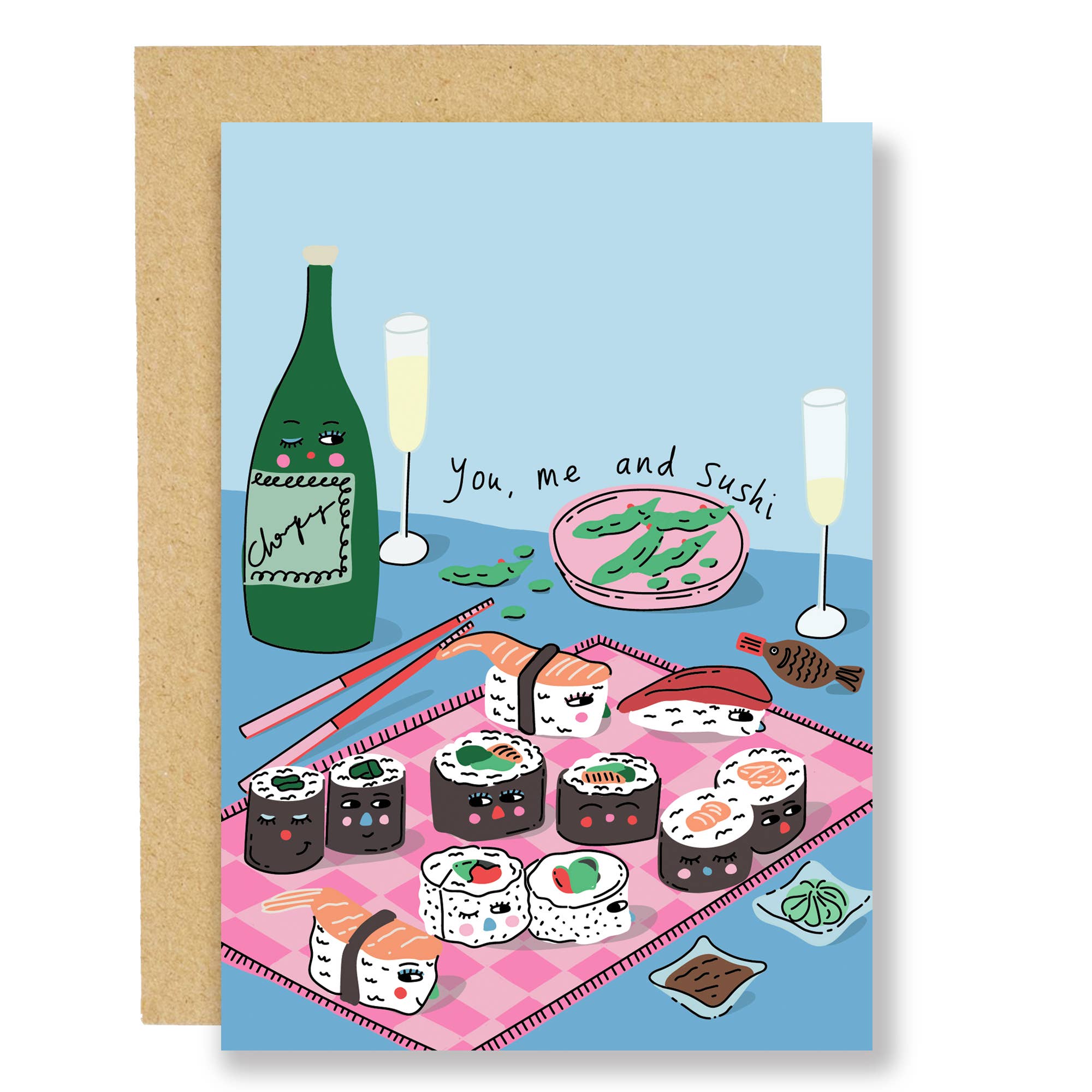 Dagkaart voor jou, ik en sushi
