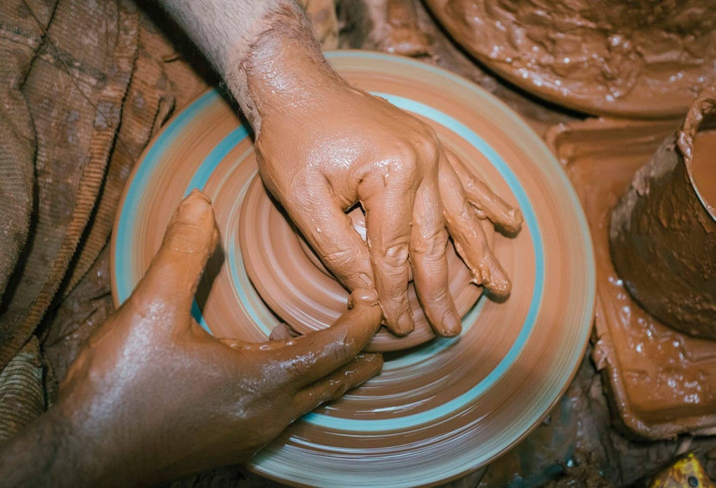 Handgemaakte kaarshouder