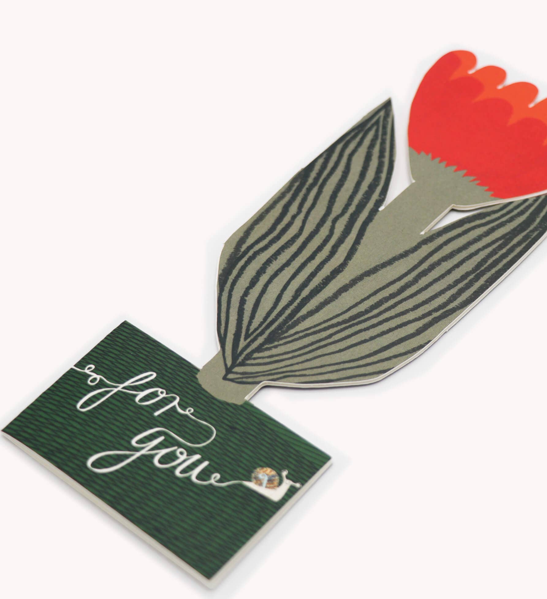 Rode Tulp, Voor Jou Kaart