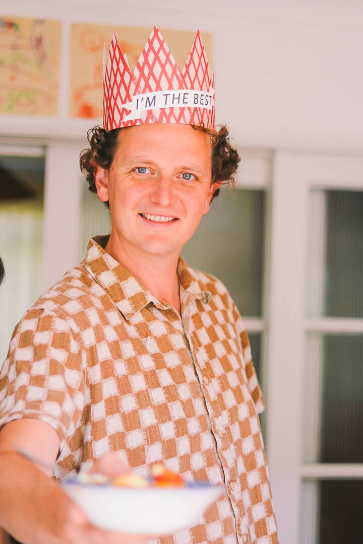 Ik ben de beste feesthoedkaart