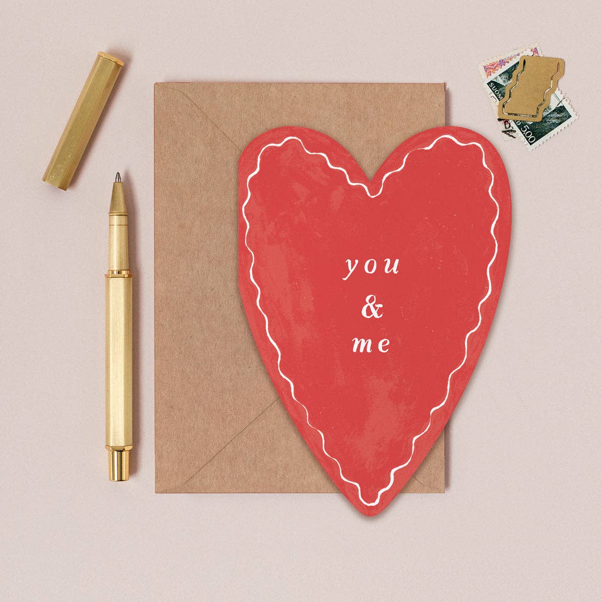 Jij & Ik Hart Kaart | Jubileumkaarten | Valentijnskaarten
