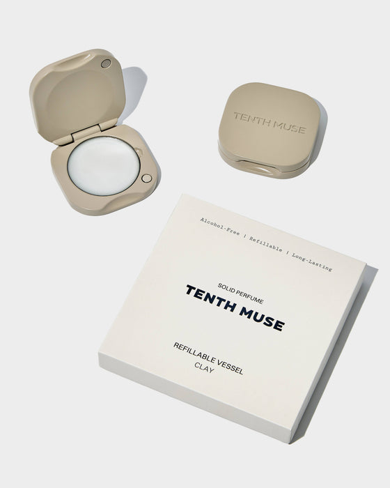 Houder solid parfume - Clay