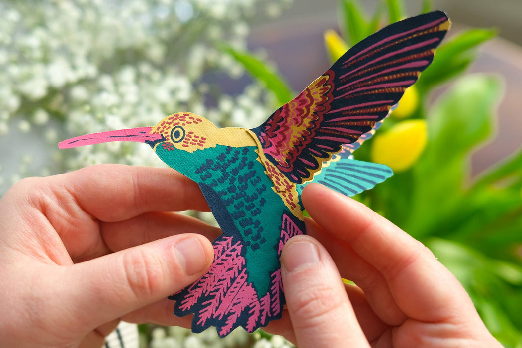 Hummingbird greeting card