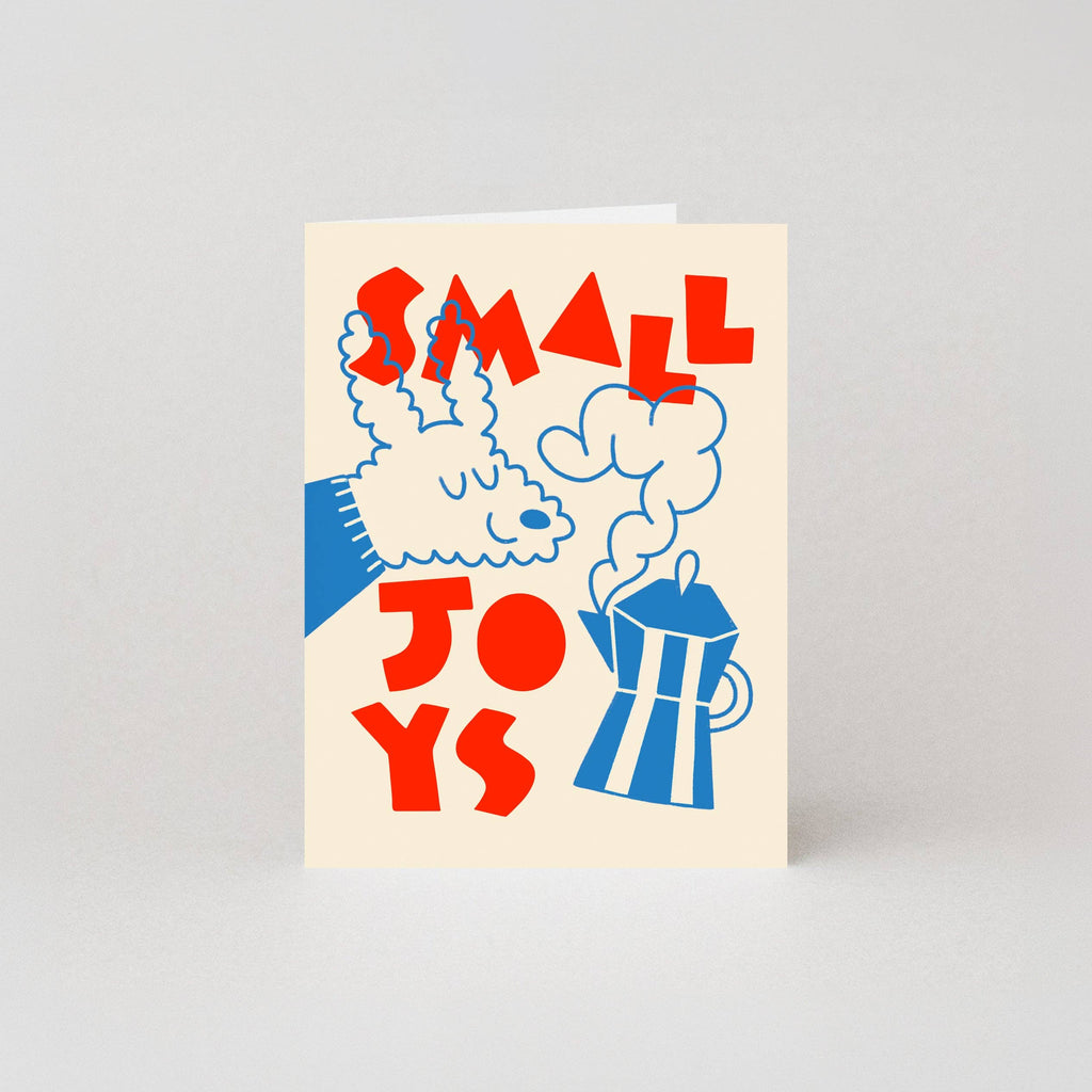 Small Joys mini-groetkaarten | koffiekaarten | koffiecadeau