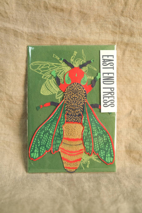 Wasp greeting card