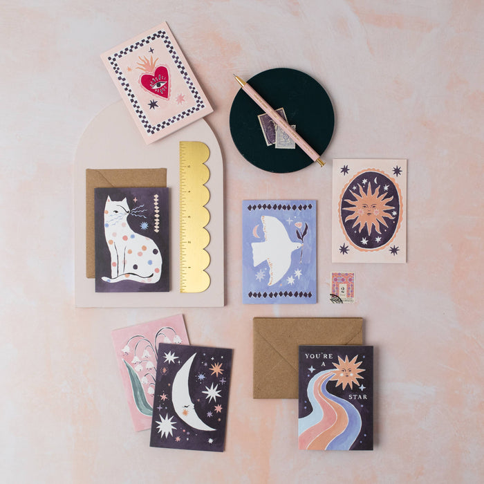 Dove Minikaarten | Blanco minikaarten | Mini-wenskaarten