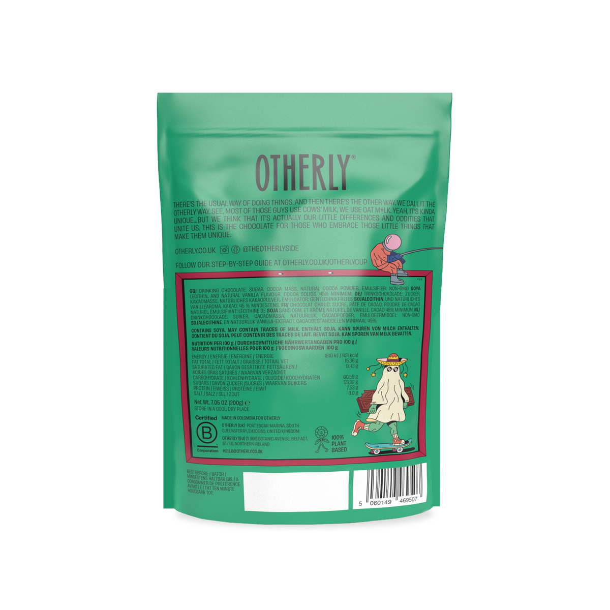 Otherly pure drinkchocolade in een warme kop