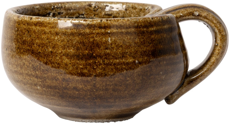 Mok met oor goud – gerecycled keramiek (12,7 x 10,4 x 6 cm)