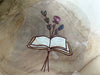 Book & Flowers Suncatcher-Stera