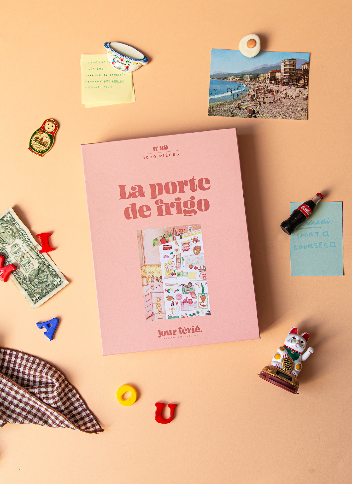 La porte de frigo - Puzzle 1000 pièces