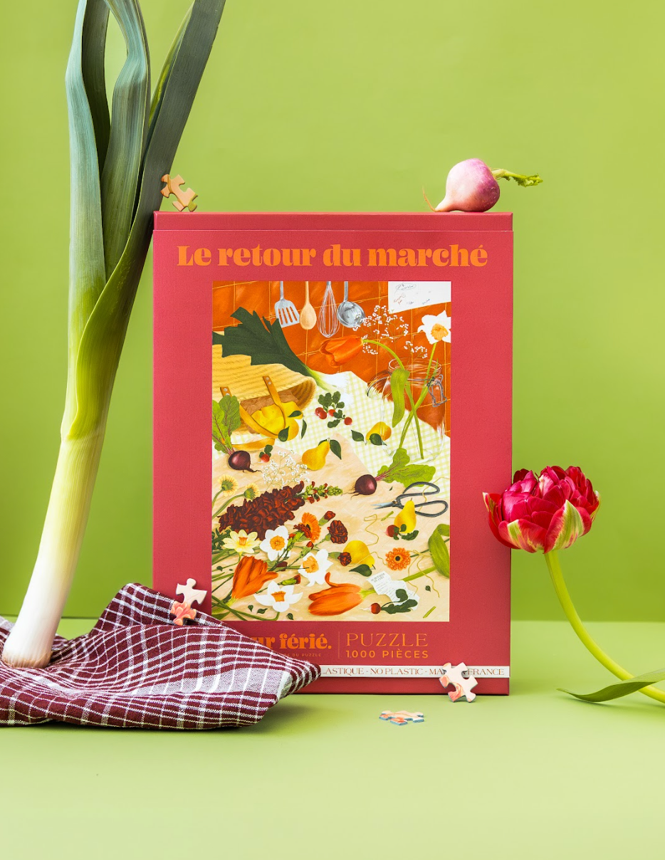 Le retour du marché - Puzzle 1000 pièces