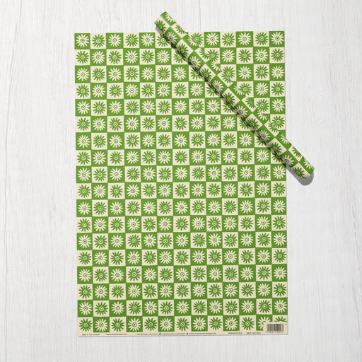 Daisy Wildflower | Modern-Retro gerecycled cadeaupapier-Stera