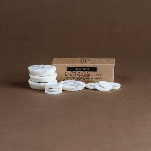 Heather scented soy wax rounds-Stera