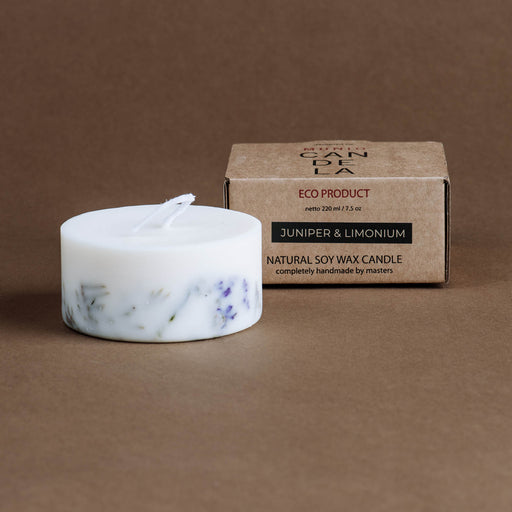 Juniper & Limonium mini candle-Stera