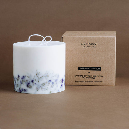 Juniper & limonium large 3-wick candle-Stera