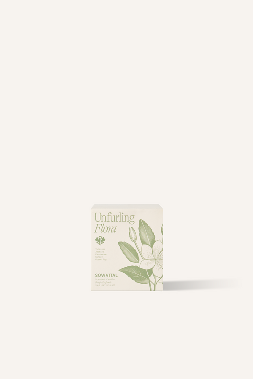 Scented Candle, Unfurling Flora-Stera