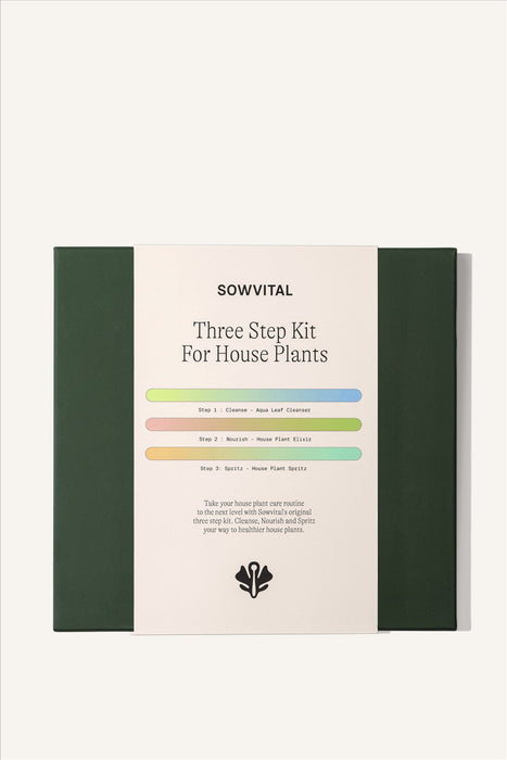 Sowvital's Three Step Kit for House Plants-Stera