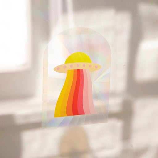 Sticker Sun Catcher - UFO: Origineel-Stera