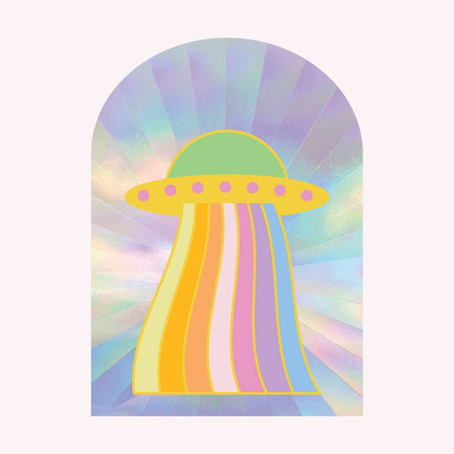 Sticker Sun Catcher - UFO: Origineel-Stera