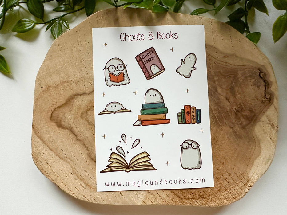 Stickervel Ghosts & Books-Stera