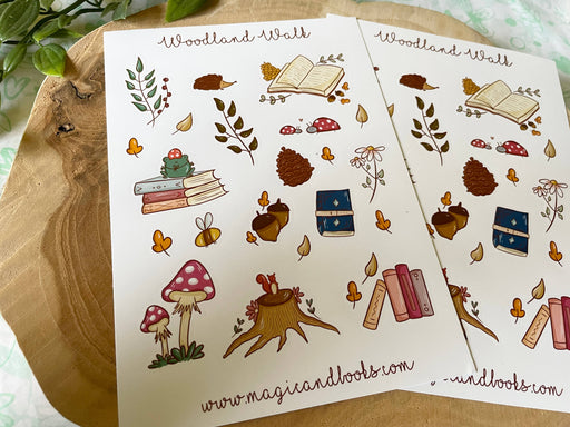 Woodland Walk stickervel-Stera