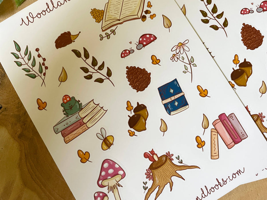 Woodland Walk stickervel-Stera