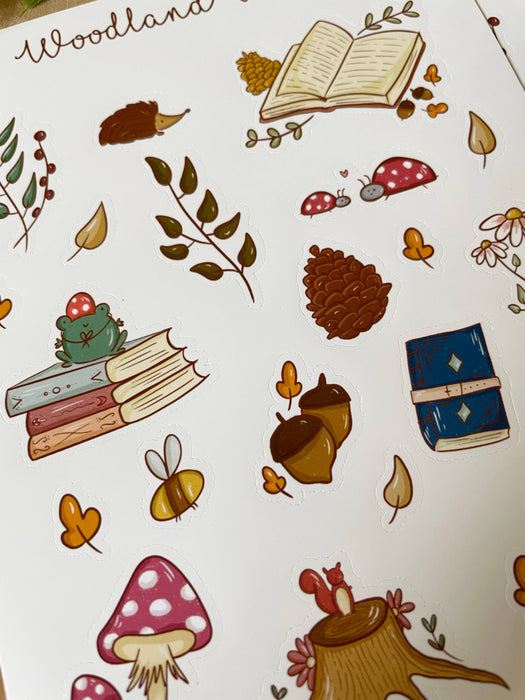 Woodland Walk stickervel-Stera