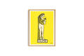 Risografieposter 'Callipyge' van Jean Jullien, gedrukt door KIBLIND Atelier
