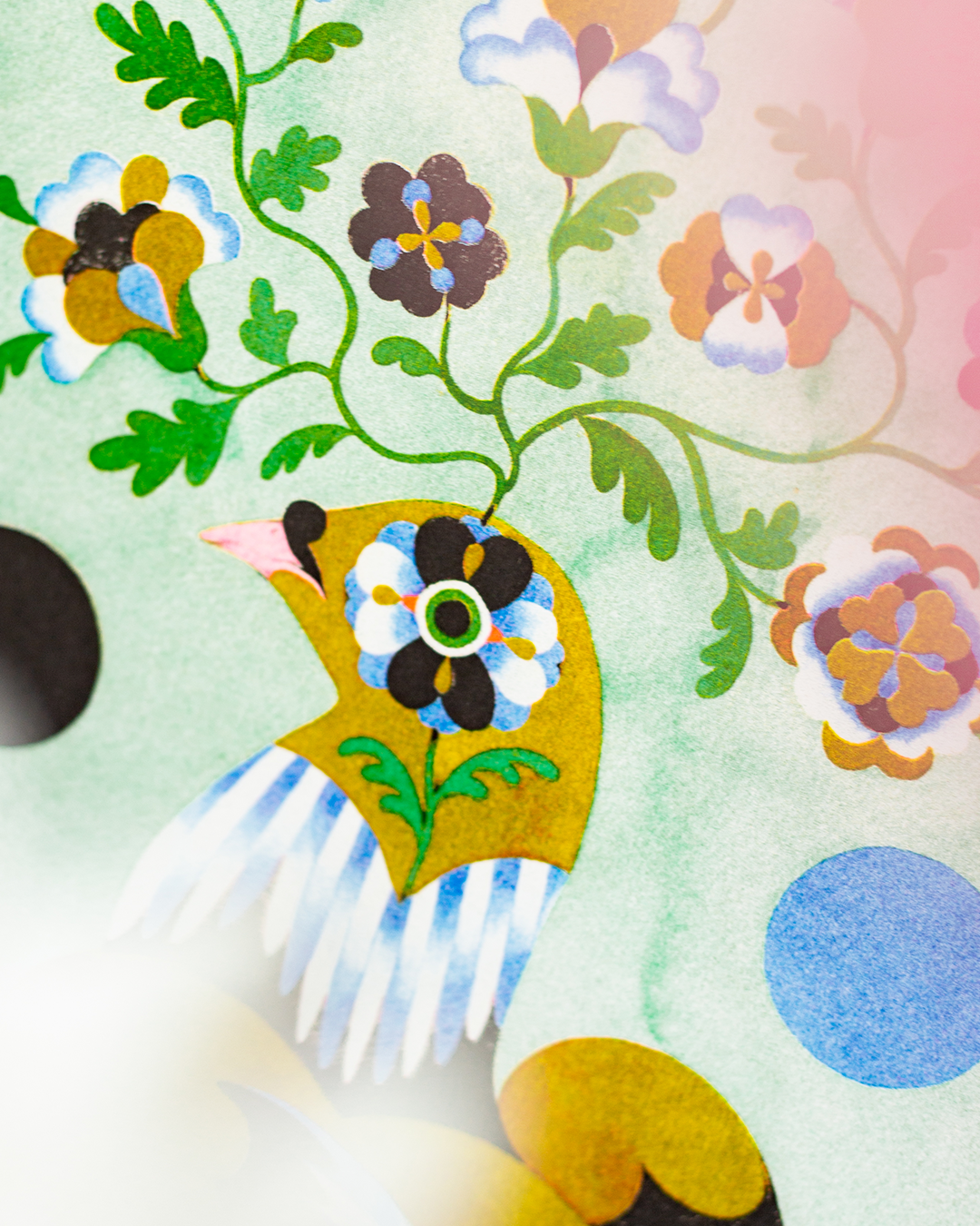 A3 risoposter 'Dream' van Lou Benesch op Munken-papier