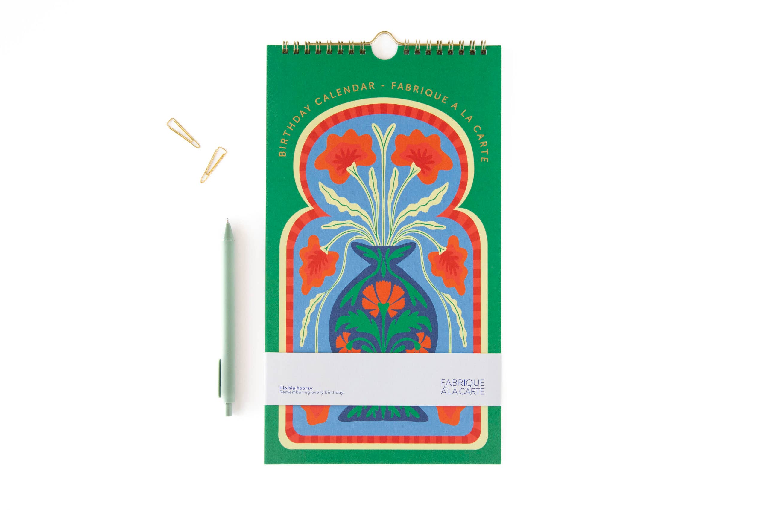 Verjaardagskalender - Bloemenvaas