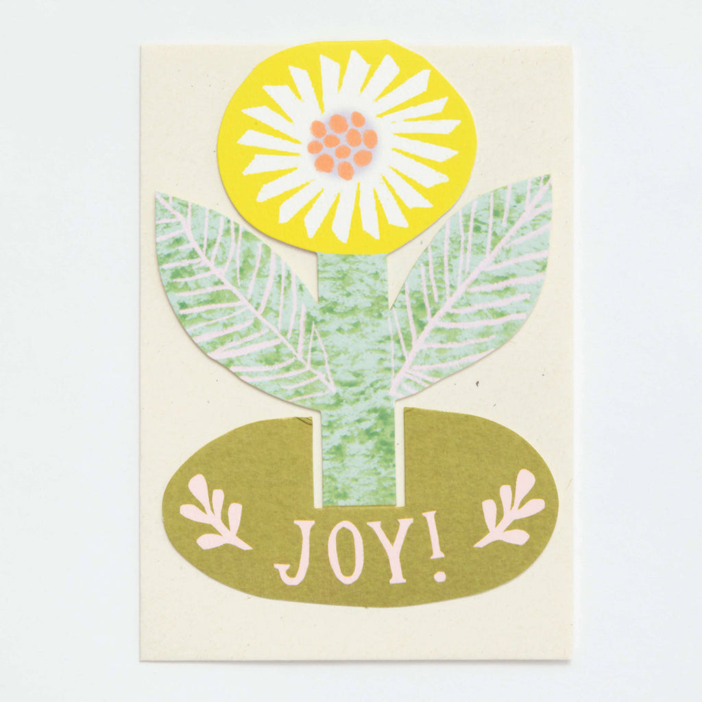 Joy Flower Staande Kaart