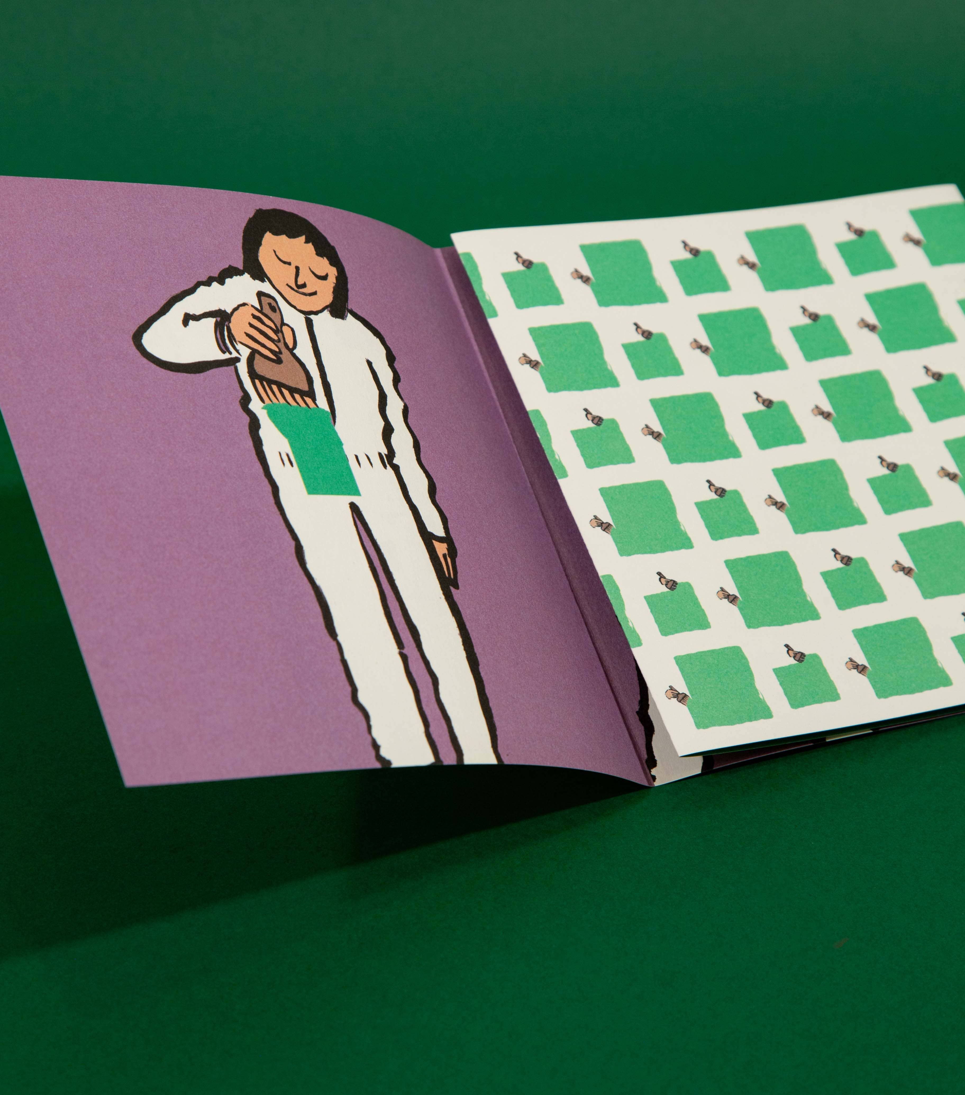 SQUARE² etui Jean Jullien, sfeerbeeld