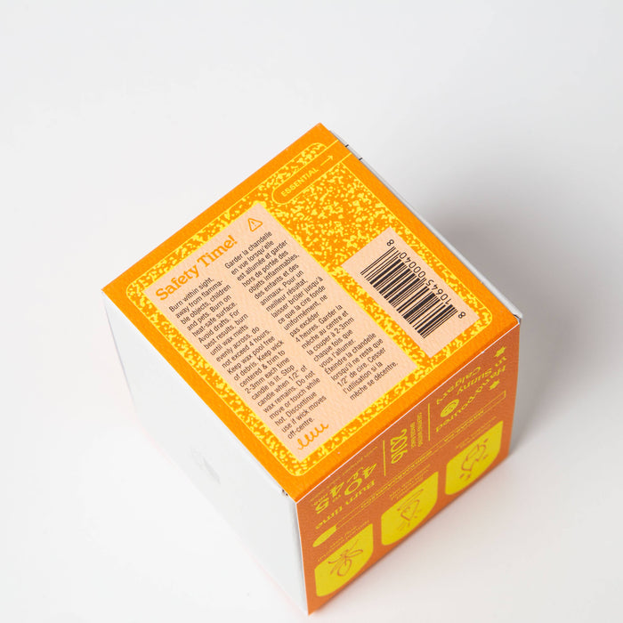 Citrus - Kaars met etherische olie en soja van 8 oz