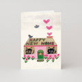 Cottage Cats Kaart Nieuw Thuis | Kaart Nieuw Huis | Verhuiskaart
