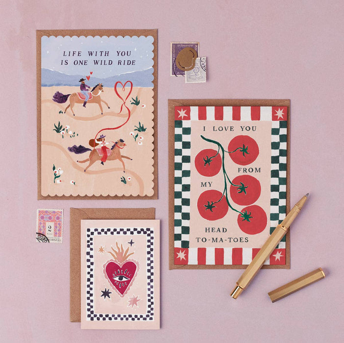 Wilde Rit Liefdeskaart | Jubileumkaarten | Valentijnskaarten