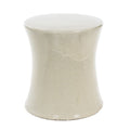 Keramische kruk cream Ø32 × 38 cm